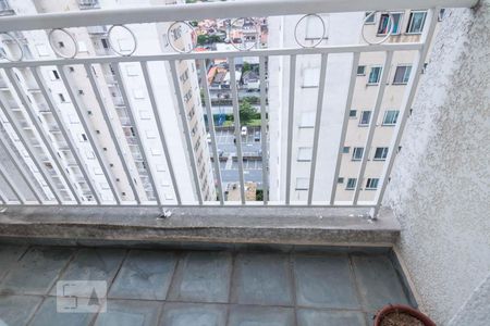 Varanda  de apartamento à venda com 3 quartos, 50m² em Parque Novo Oratório, Santo André