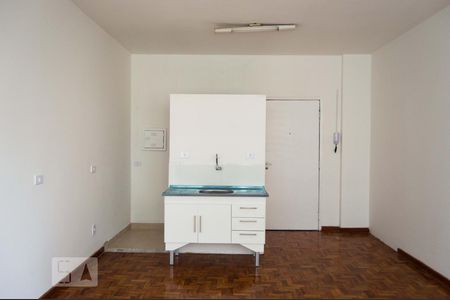 Cozinha/Sala de apartamento à venda com 1 quarto, 34m² em Vila Buarque, São Paulo