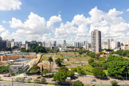 Vista da Varanda da Sala de apartamento para alugar com 3 quartos, 116m² em Jardim das Acácias, São Paulo