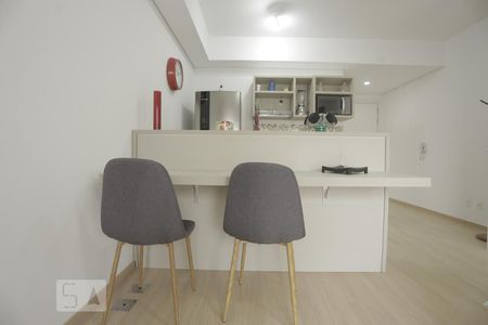 Cozinha de apartamento à venda com 1 quarto, 34m² em Bela Vista, São Paulo