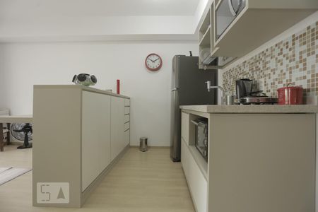 Cozinha de apartamento à venda com 1 quarto, 34m² em Bela Vista, São Paulo
