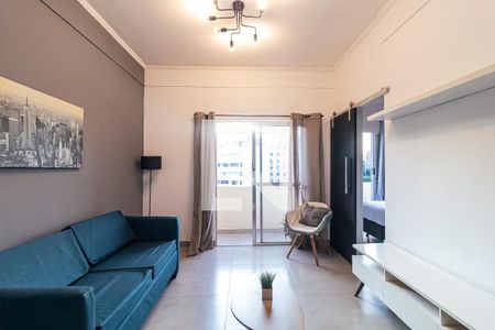 Sala de apartamento à venda com 1 quarto, 50m² em Bela Vista, São Paulo