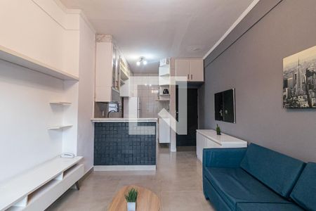 Sala de apartamento à venda com 1 quarto, 50m² em Bela Vista, São Paulo