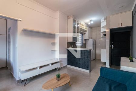 Sala de apartamento à venda com 1 quarto, 50m² em Bela Vista, São Paulo