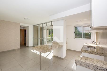 Sala de apartamento à venda com 2 quartos, 67m² em Vila da Serra, Nova Lima