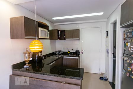 Cozinha de apartamento para alugar com 1 quarto, 33m² em Brás, São Paulo