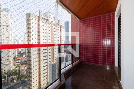 Varanda de apartamento para alugar com 3 quartos, 150m² em Vila Regente Feijó, São Paulo