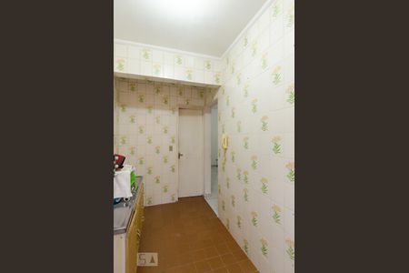 Cozinha e área de serviço de kitnet/studio para alugar com 1 quarto, 38m² em Demarchi, São Bernardo do Campo