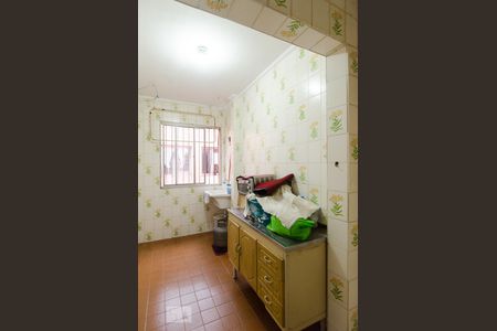 Cozinha e área de serviço de kitnet/studio para alugar com 1 quarto, 38m² em Demarchi, São Bernardo do Campo