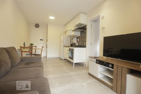 Sala de apartamento para alugar com 1 quarto, 38m² em Campos Elíseos, São Paulo