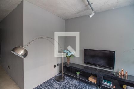 Sala de apartamento para alugar com 2 quartos, 70m² em Brooklin Novo, São Paulo