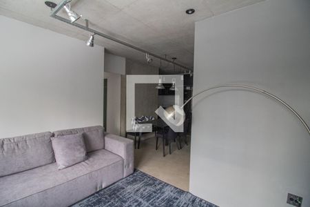 Sala de apartamento para alugar com 2 quartos, 70m² em Brooklin Novo, São Paulo