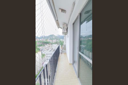 Varanda da Sala de apartamento para alugar com 2 quartos, 70m² em Rio Comprido, Rio de Janeiro