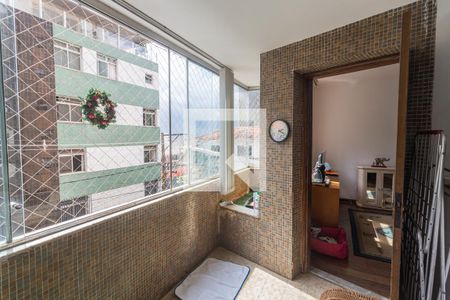 Varanda da Sala 2 de apartamento para alugar com 4 quartos, 260m² em Cruzeiro, Belo Horizonte