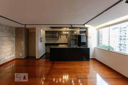 Sala de apartamento para alugar com 2 quartos, 92m² em Funcionários, Belo Horizonte