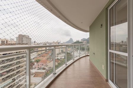 Varanda de apartamento para alugar com 3 quartos, 92m² em Botafogo, Rio de Janeiro