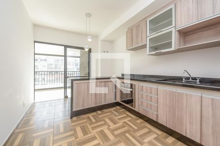 Sala/Cozinha de apartamento para alugar com 1 quarto, 43m² em Santa Cecília, São Paulo