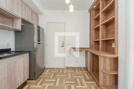 Sala/Cozinha de apartamento para alugar com 1 quarto, 43m² em Santa Cecília, São Paulo