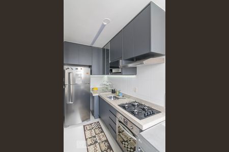 Cozinha de apartamento para alugar com 2 quartos, 51m² em Utinga, Santo André