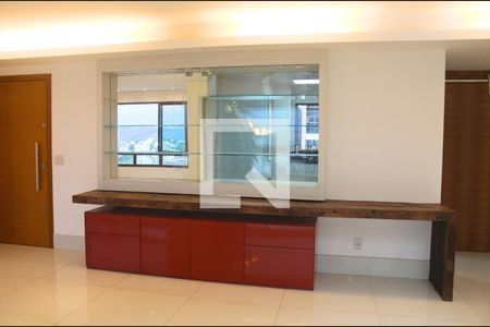 Sala de apartamento à venda com 4 quartos, 201m² em Vila da Serra, Nova Lima