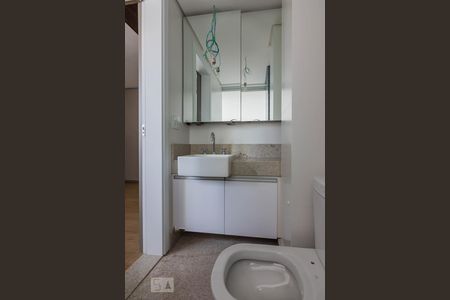 Banheiro Quarto Suíte de apartamento para alugar com 1 quarto, 60m² em Funcionários, Belo Horizonte