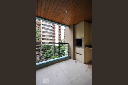 Varanda da Sala de apartamento para alugar com 1 quarto, 72m² em Cambuí, Campinas