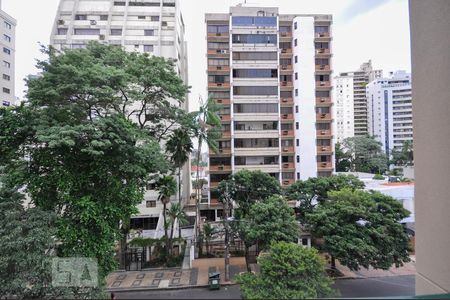 Vista Varanda da Sala de apartamento para alugar com 1 quarto, 72m² em Cambuí, Campinas