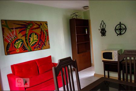 Sala  de apartamento à venda com 1 quarto, 60m² em Petrópolis, Porto Alegre
