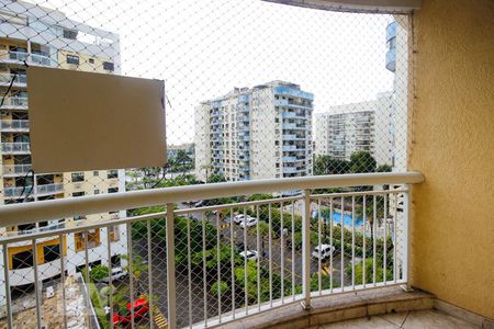 Varanda da Sala de apartamento à venda com 3 quartos, 81m² em Barra da Tijuca, Rio de Janeiro