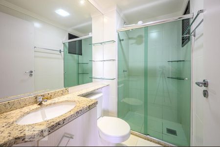 Banheiro Social de apartamento para alugar com 2 quartos, 53m² em Norte (águas Claras), Brasília