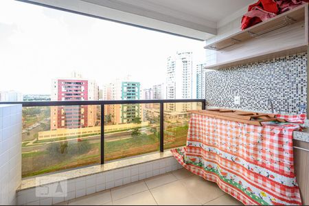 Varanda de apartamento para alugar com 2 quartos, 53m² em Norte (águas Claras), Brasília