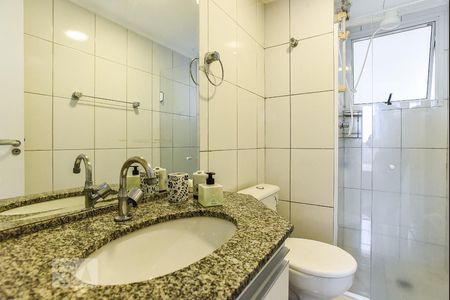 Banheiro de apartamento para alugar com 3 quartos, 70m² em Baeta Neves, São Bernardo do Campo