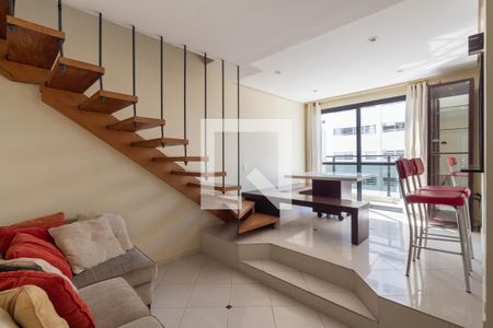 Sala de apartamento à venda com 1 quarto, 90m² em Paraíso, São Paulo