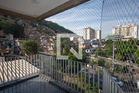 Varanda da Sala de apartamento à venda com 3 quartos, 100m² em Vila Isabel, Rio de Janeiro