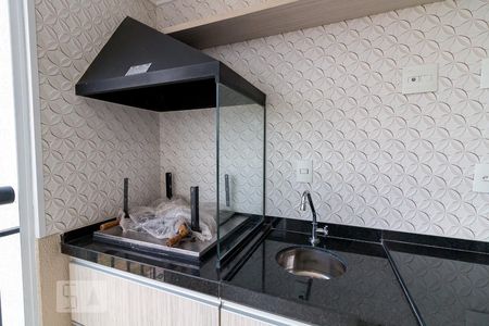 Varanda gourmet de kitnet/studio para alugar com 1 quarto, 38m² em Jardim Flor da Montanha, Guarulhos