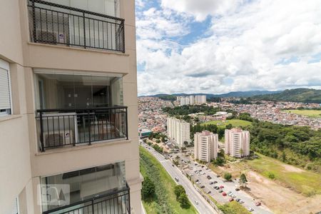 Vista varanda gourmet de kitnet/studio para alugar com 1 quarto, 38m² em Jardim Flor da Montanha, Guarulhos