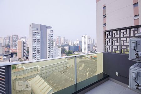 Varanda Sala de kitnet/studio para alugar com 1 quarto, 48m² em Perdizes, São Paulo