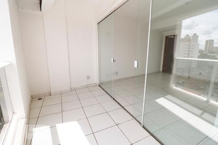 Varanda do Quarto de apartamento para alugar com 1 quarto, 60m² em Setor Leste Vila Nova, Goiânia