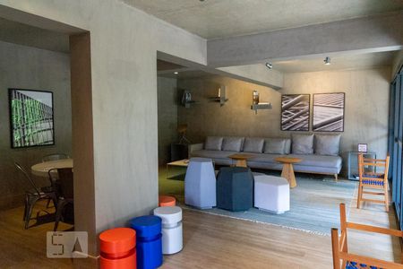 Área comum - Salão de festas de apartamento à venda com 1 quarto, 100m² em Vila Pompéia, São Paulo