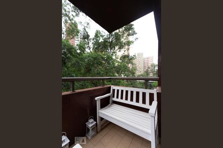 Varanda da sala de apartamento à venda com 1 quarto, 100m² em Jardim Londrina, São Paulo