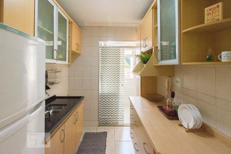 Cozinha de apartamento à venda com 2 quartos, 50m² em Jardim Monte Alegre, São Paulo