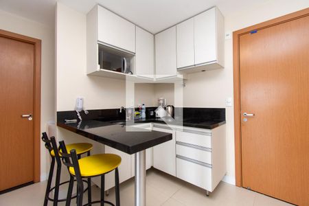 Cozinha de kitnet/studio à venda com 1 quarto, 37m² em Centro, Guarulhos