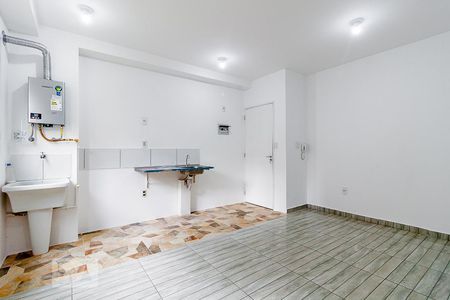 Studio - Cozinha - Área de serviço de kitnet/studio à venda com 1 quarto, 33m² em Brás, São Paulo