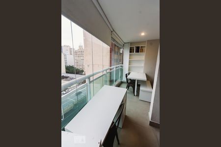 Varanda de apartamento à venda com 1 quarto, 33m² em Barra Funda, São Paulo