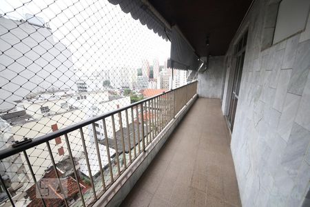 Varanda da Sala de apartamento à venda com 4 quartos, 190m² em Icaraí, Niterói