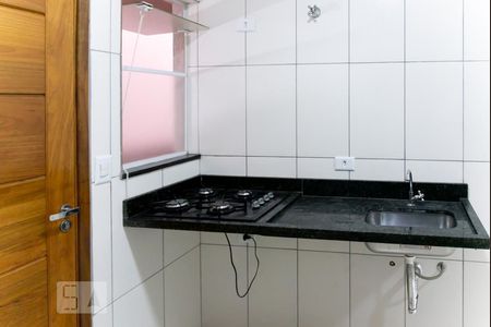 Cozinha de kitnet/studio para alugar com 1 quarto, 25m² em Vila Cunha Bueno, São Paulo