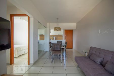 Sala de apartamento para alugar com 2 quartos, 53m² em Caiçaras, Belo Horizonte