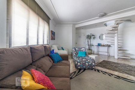 Sala de apartamento para alugar com 3 quartos, 315m² em Santa Paula, São Caetano do Sul