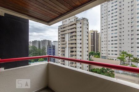 Varanda da Sala de apartamento para alugar com 3 quartos, 92m² em Jardim Londrina, São Paulo