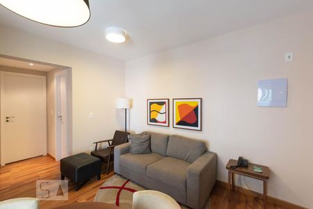 Sala de apartamento para alugar com 2 quartos, 65m² em Brooklin Paulista, São Paulo